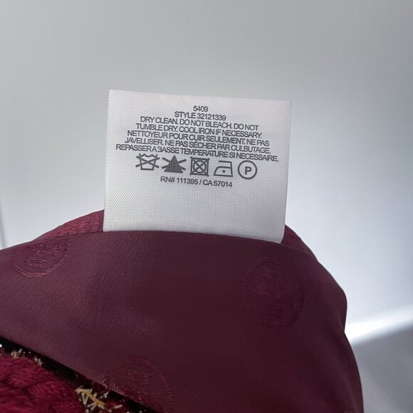 Tory Burch Victory Skirt Size 12 - Picture 15 of 15